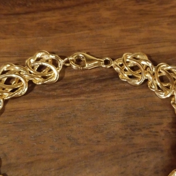 14K Gold Italian Bracelet - Picture 6 of 7